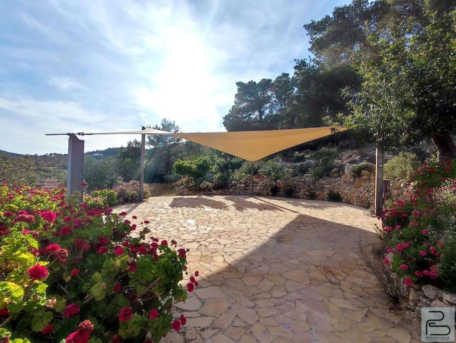 Casa Can Lluc Con Piscina, Jardin Y Vista Al Campo Sant Miquel de Balansat Esterno foto