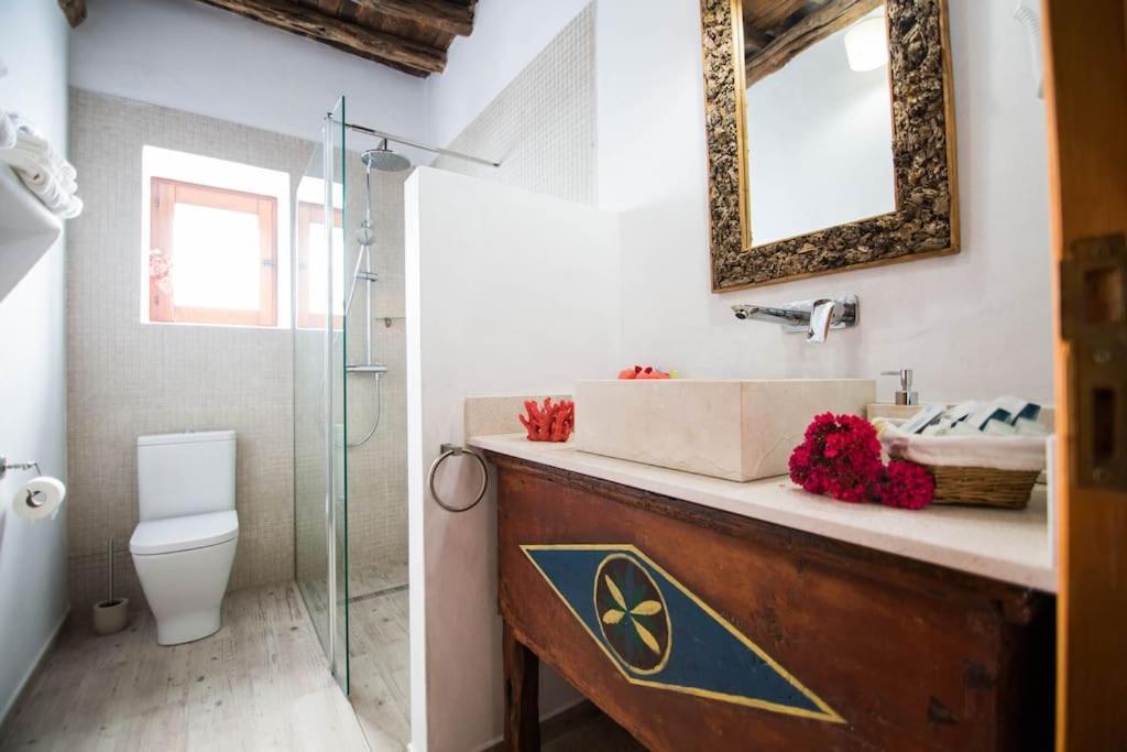 Casa Can Lluc Con Piscina, Jardin Y Vista Al Campo Sant Miquel de Balansat Esterno foto