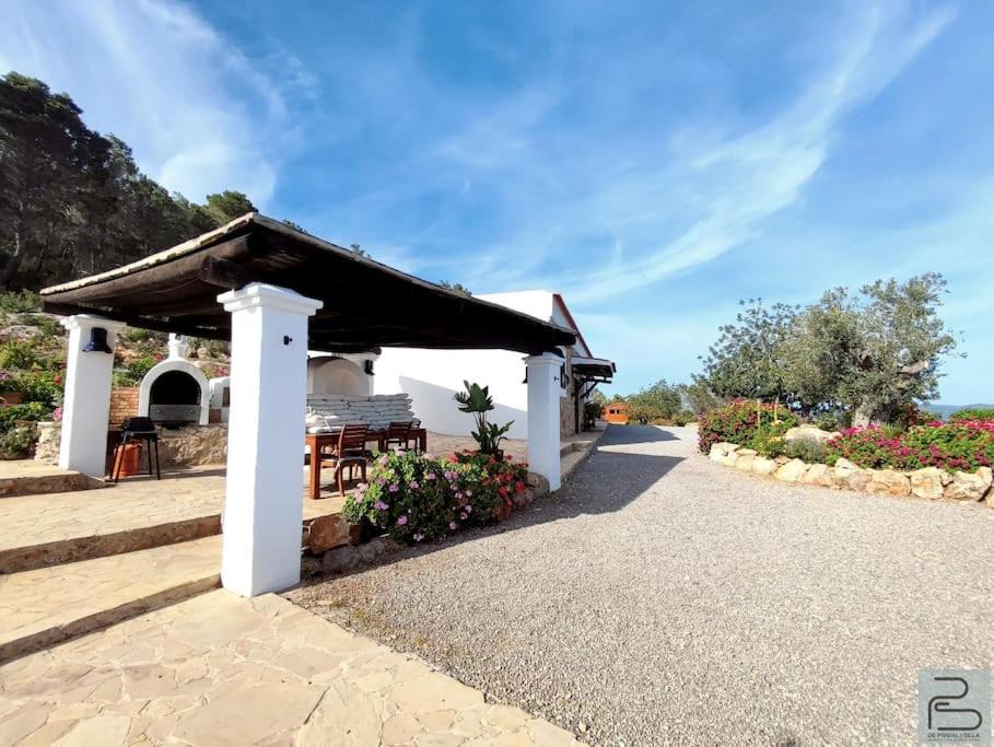 Casa Can Lluc Con Piscina, Jardin Y Vista Al Campo Sant Miquel de Balansat Esterno foto
