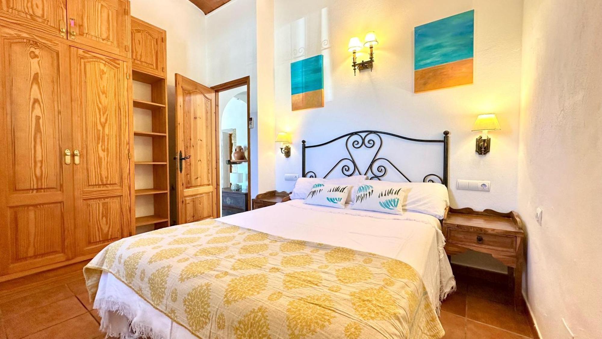 Casa Can Lluc Con Piscina, Jardin Y Vista Al Campo Sant Miquel de Balansat Esterno foto